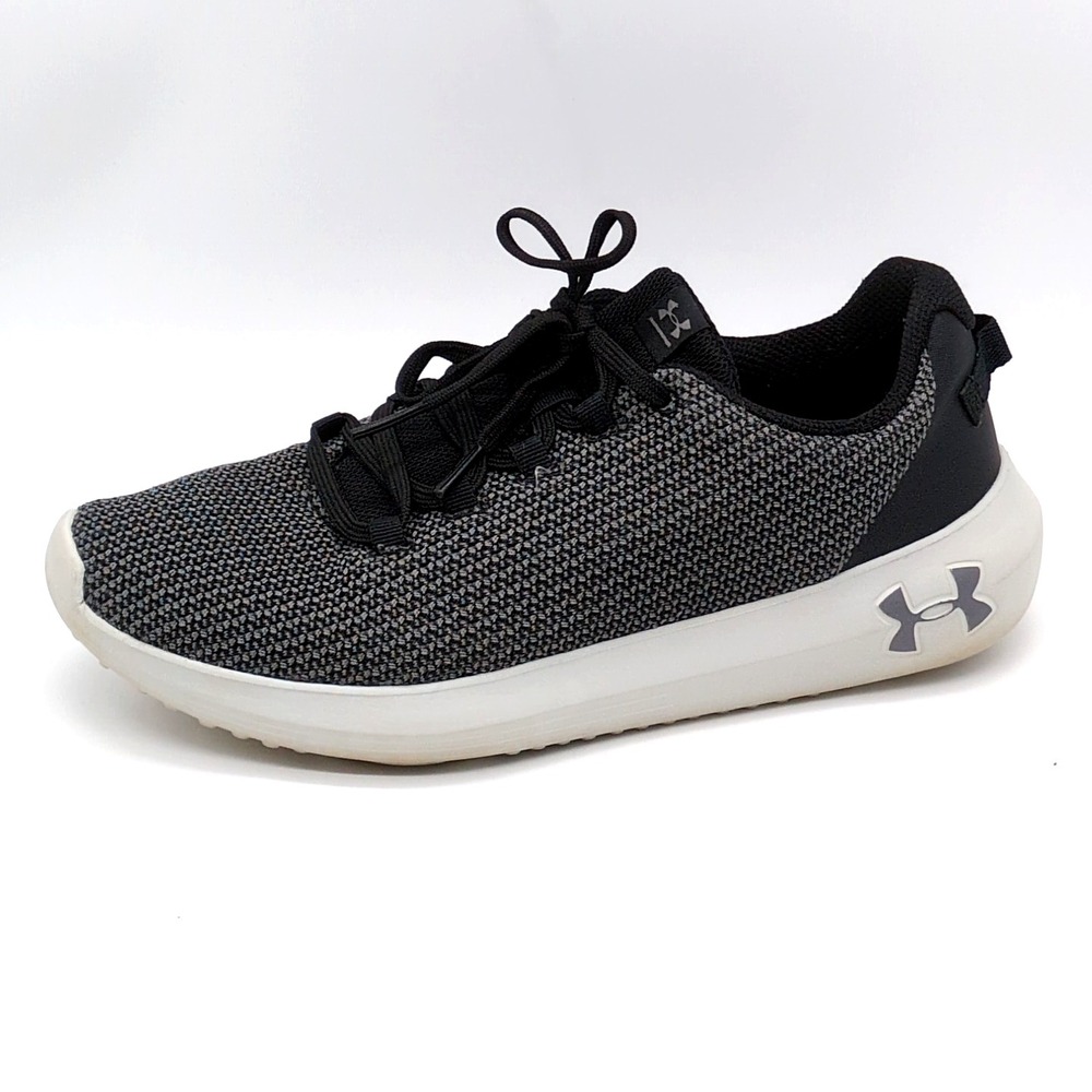 Under Armour Shoes Womens Charged Gray 9 Running Sneaker Comfort 3021187-004